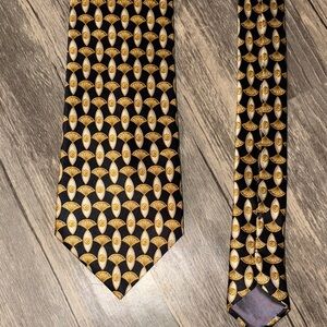 LANVIN  100 silk Tie -
